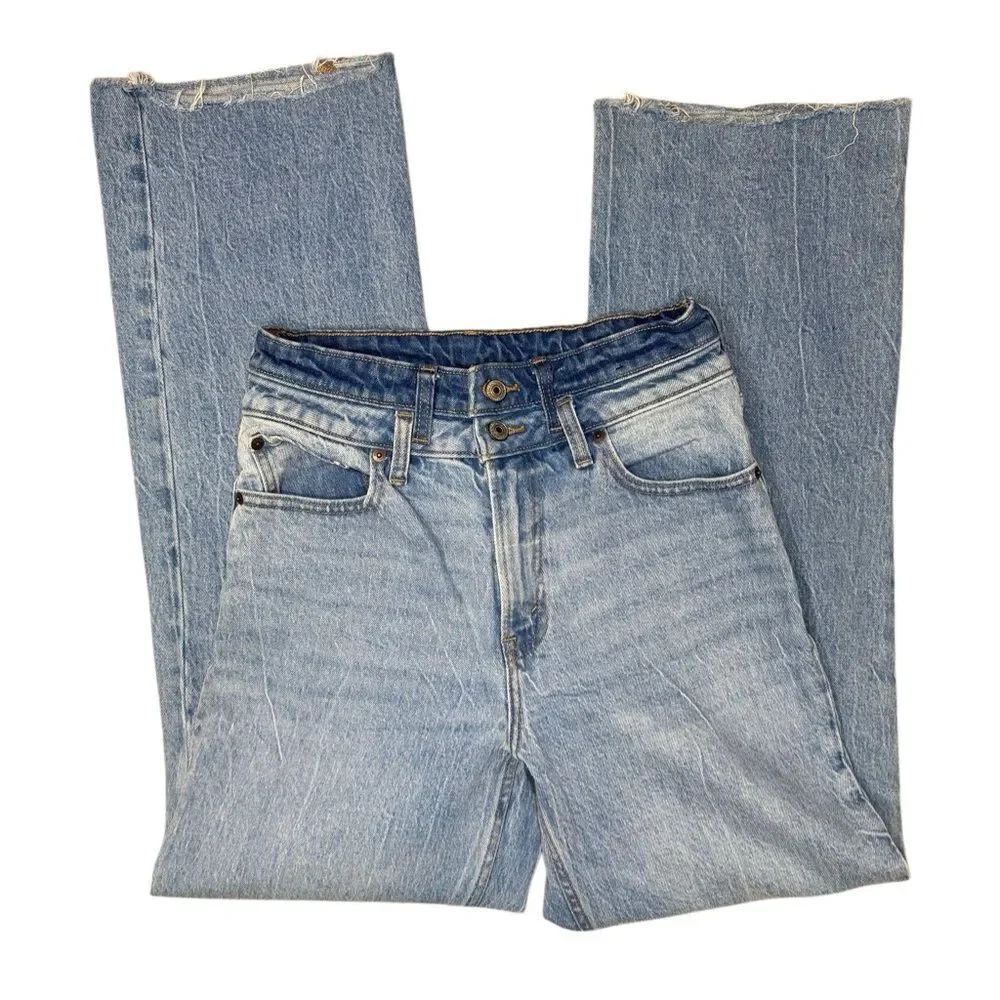 Abercrombie & Fitch The 90’s Relaxed Jean High Rise curve love size 2